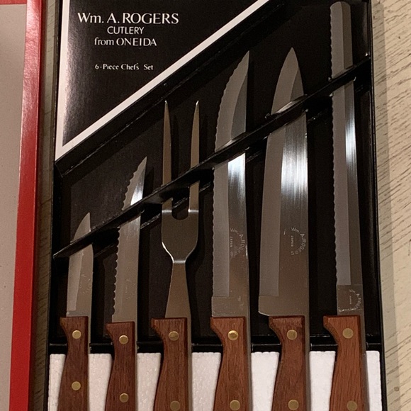 Vintage Rogers/Oneida -6 Piece Chef’s Cutlery Set - Picture 3 of 4